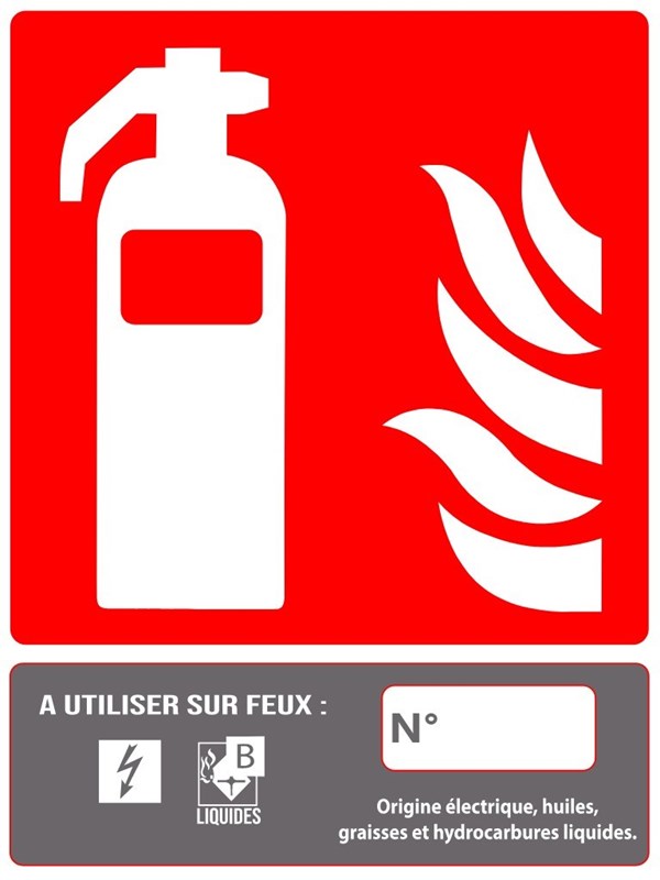 Extincteur type B
