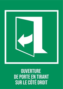 Ouverture tirer du côté droit