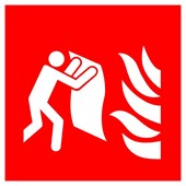 Couverture anti feu