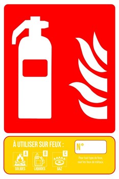 Extincteur type ABC