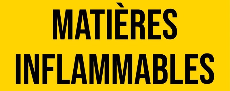 Matières inflammables