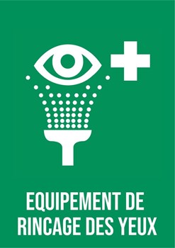 Rinçage des yeux - Pictogramme