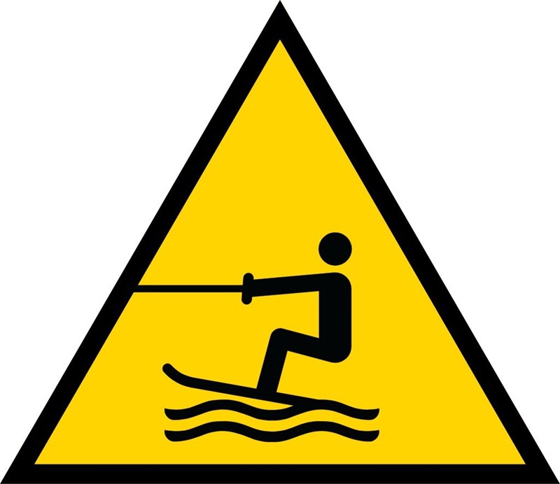 Zone d'activités nautiques tractées