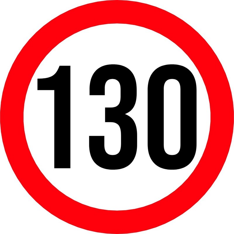 Vitesse limitée a 130Kmh