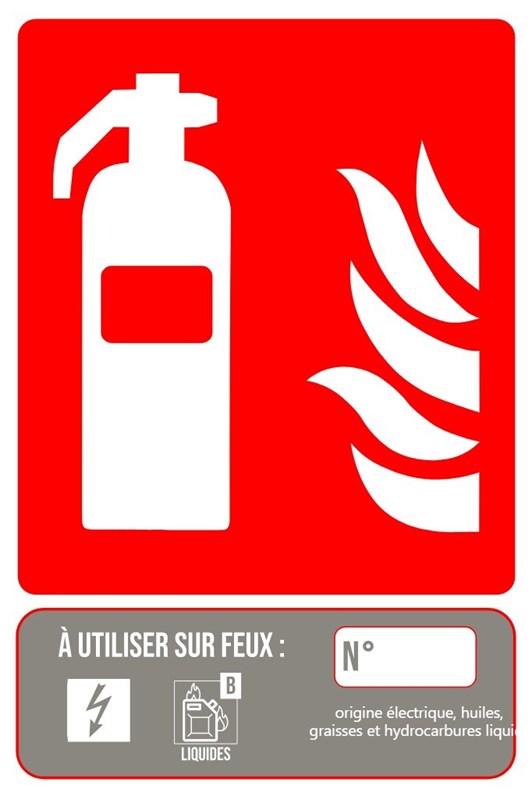 Extincteur type B