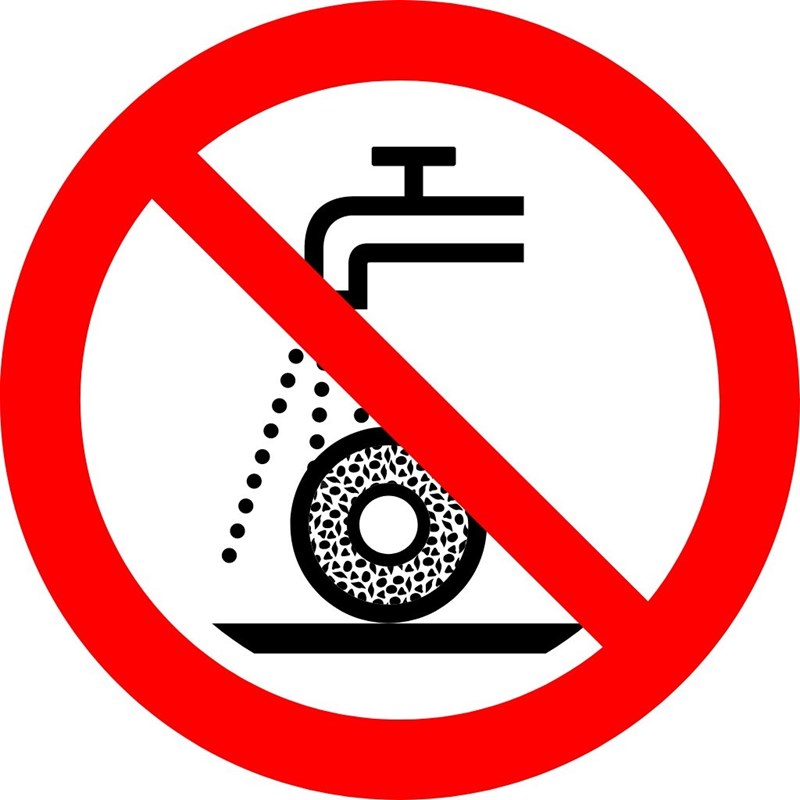 Interdit à la meuleuse automatique