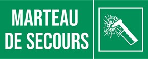 Marteau de secours - Pictogramme