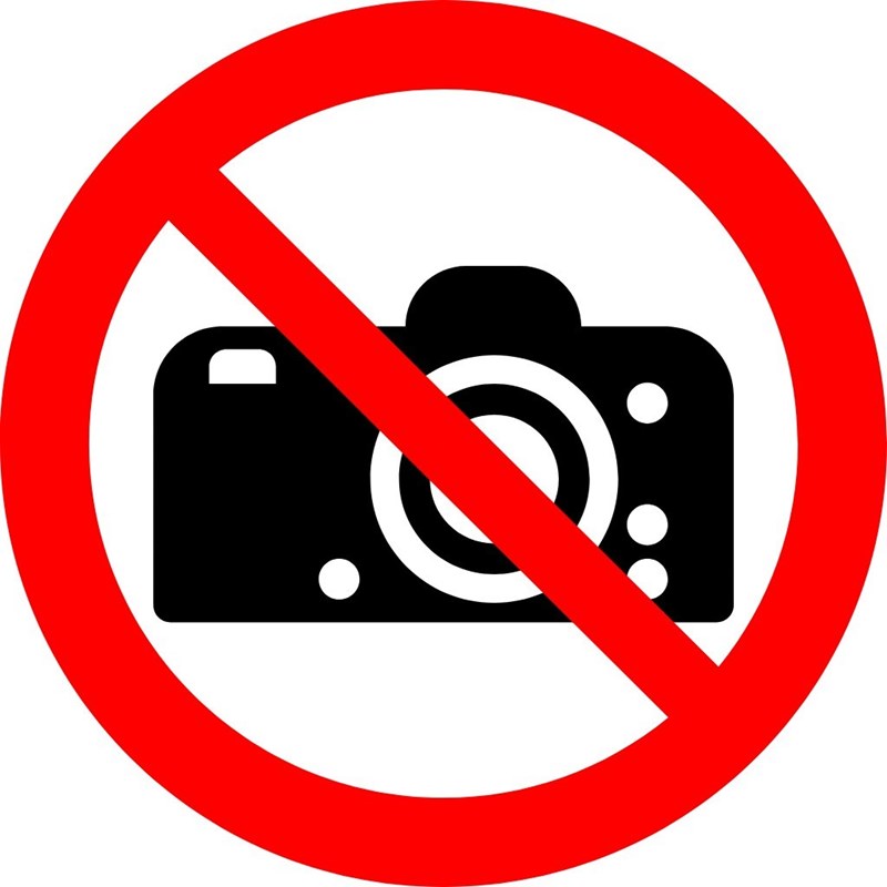 Bitte keine Fotos machen