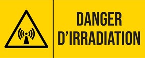 Danger d'irradiation - Pictogramme