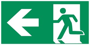 Issue de secours gauche