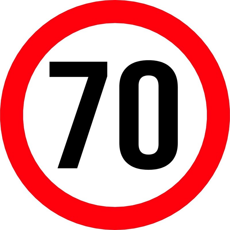 Vitesse limitée a 70Kmh