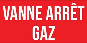 Vanne arrêt gaz