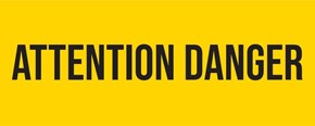 Attention danger
