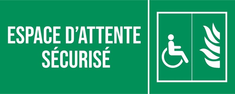 Turvallinen odotustila – Piktogrammi