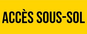 Accès sous-sol - Au sol