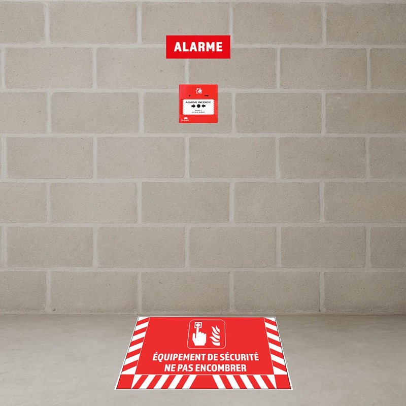 Alarme - Au sol