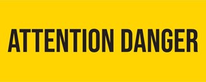 Attention danger