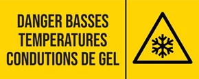 Basse température - Pictogramme