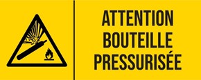 Bouteille pressurisée - Pictogramme
