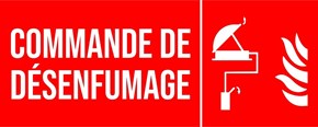 Commande de désenfumage - Pictogramme