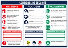 Consigne de sécurité
