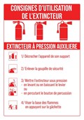 Consignes extincteur