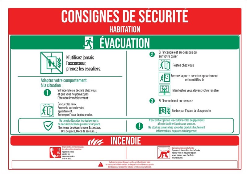 Consignes habitation