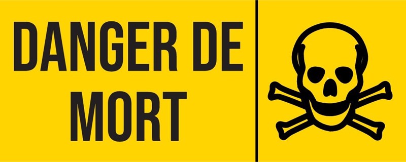 Danger de mort - Pictogramme