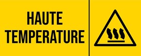 Haute température - Pictogramme