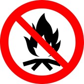 Interdiction de faire un feu de camp