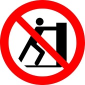 Interdiction de pousser