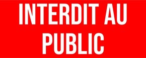 Interdit au public