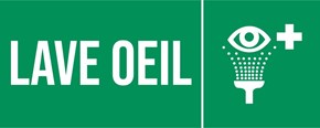 Lave oeil - Pictogramme