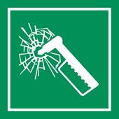 Marteau de secours - Pictogramme