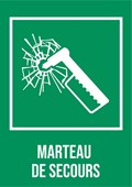 Marteau de secours - Pictogramme