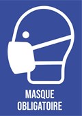 Masque obligatoire - Pictogramme