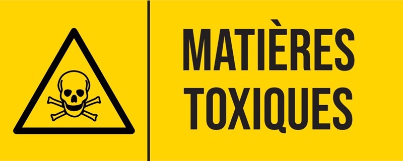 Matières toxiques - Pictogramme