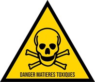Matières toxiques - Pictogramme