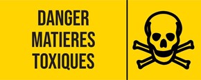 Matières toxiques - Pictogramme