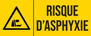 Risque d'asphyxie - Pictogramme