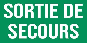 Sortie de secours