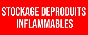 Stockage de produits inflammables