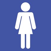 Toilettes femmes - Pictogramme