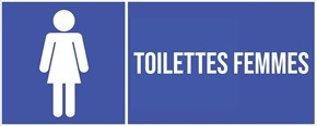Toilettes femmes - Pictogramme
