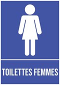 Toilettes femmes - Pictogramme