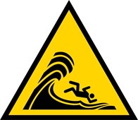Vagues déferlantes ou hautes