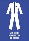 Vêtements de protection obligatoire