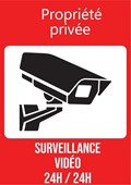 Vidéo surveillance - Pictogramme