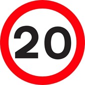 Vitesse limitée a 20Kmh