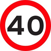 Vitesse limitée a 40Kmh